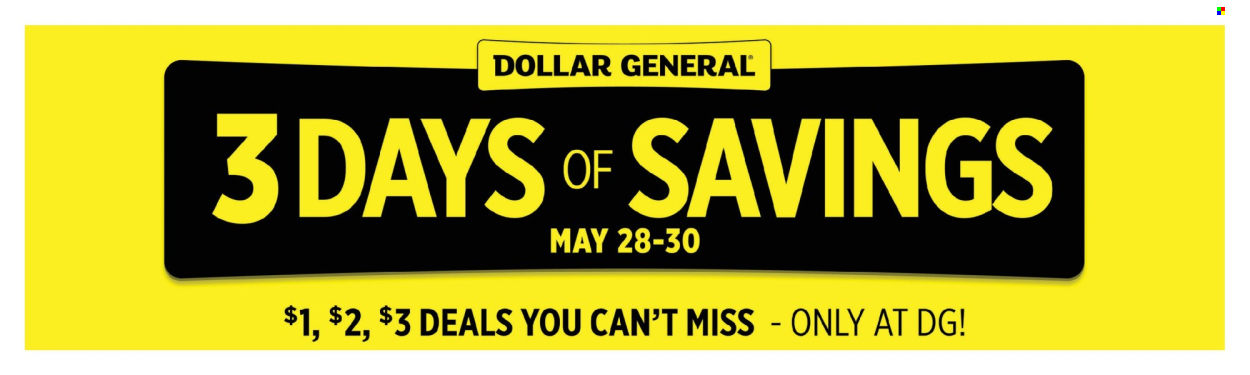 Dollar General ad - 05/24/2026 - 05/30/2026. Page 2
