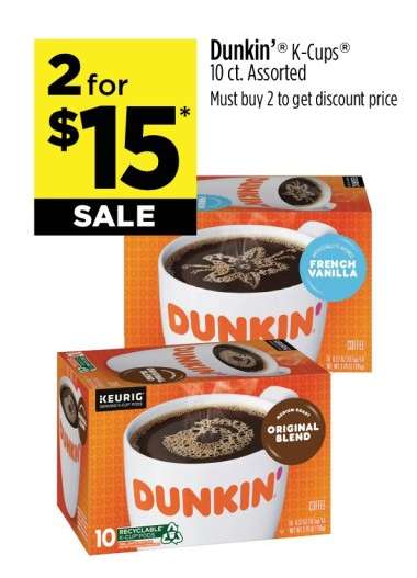 Dunkin'® K-Cups®
