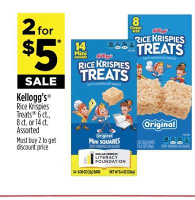 Kellogg's Rice Krispies Treats