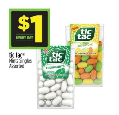 tic tac® Mints Singles Assorted