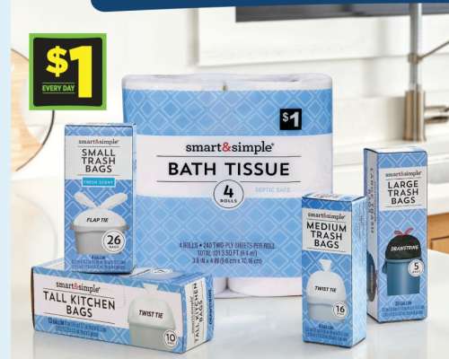 smart & simple BATH TISSUE