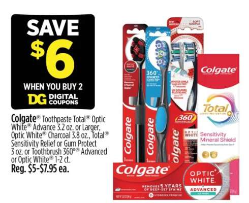 Colgate Toothpaste Total