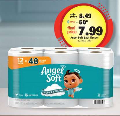 Angel Soft Bath Tissue