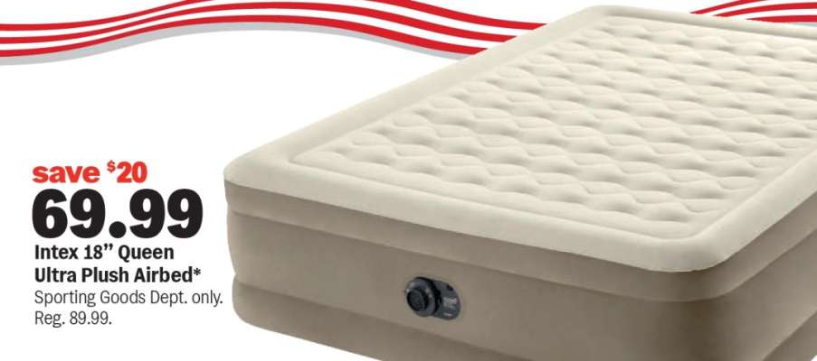 Intex 18" Queen Ultra Plush Airbed*