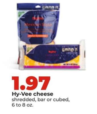 Hy-Vee cheese