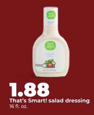 That's Smart! salad dressing