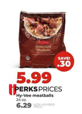 Hy-Vee meatballs