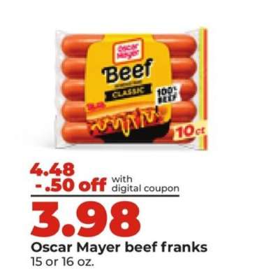 Oscar Mayer Beef Franks