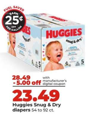 Huggies Snug & Dry Diapers