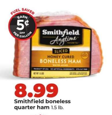 Smithfield Boneless Quarter Ham