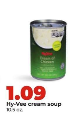 Hy-Vee cream soup