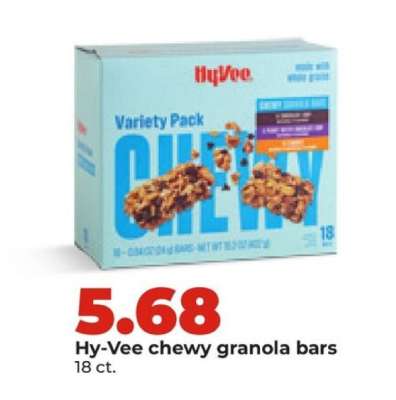 Hy-Vee Chewy Granola Bars