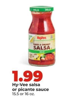 Hy-Vee salsa or picante sauce