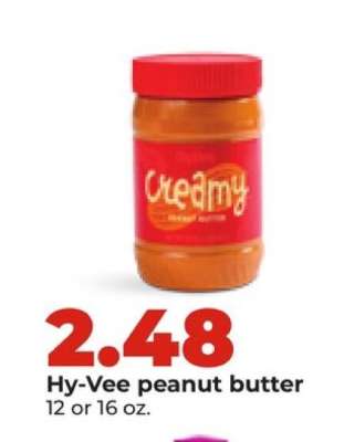 Hy-Vee peanut butter