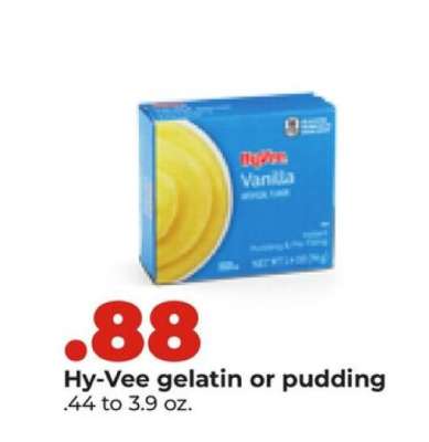 Hy-Vee gelatin or pudding