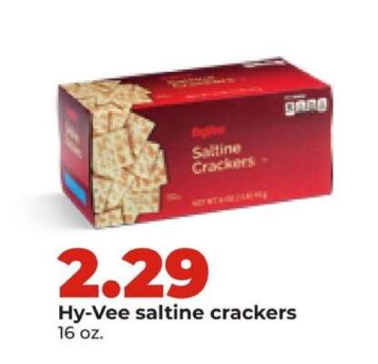 Hy-Vee saltine crackers