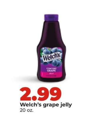 Welch’s grape jelly