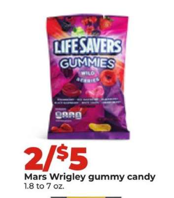 Mars Wrigley gummy candy