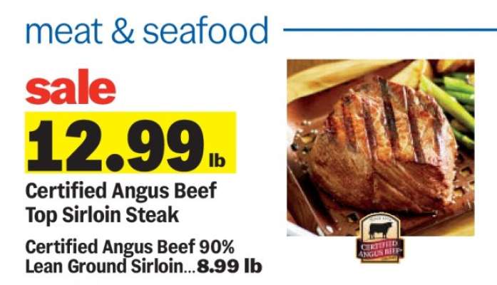 Certified Angus Beef Top Sirloin Steak