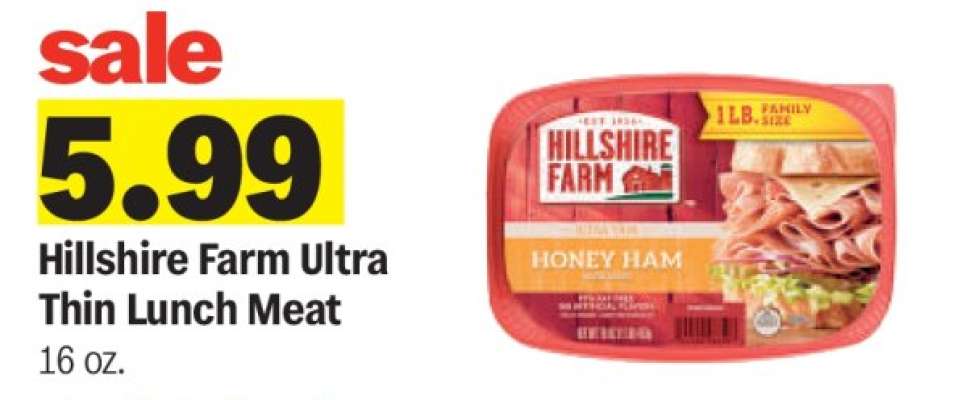 Hillshire Farm Ultra Thin Lunch Meat