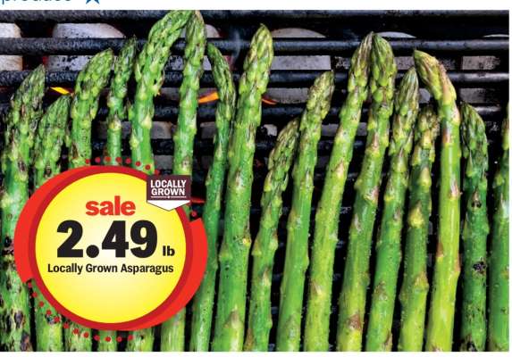 Locally Grown Asparagus