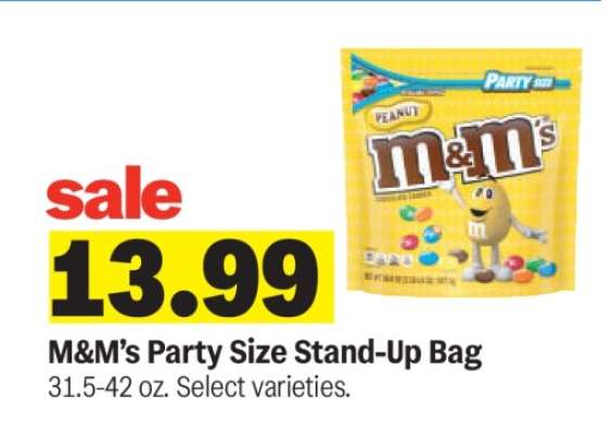 M&M'S Party Size Stand-Up Bag