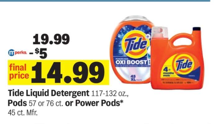 Tide Liquid Detergent