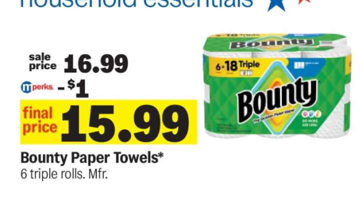 Bounty Paper Towels