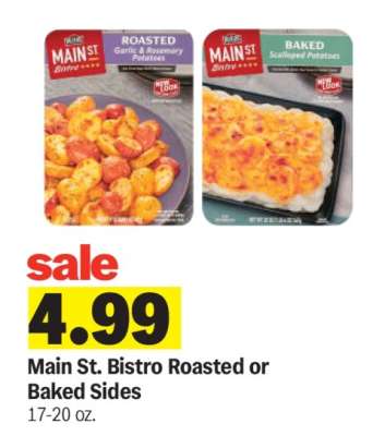 Main St. Bistro Roasted or Baked Sides