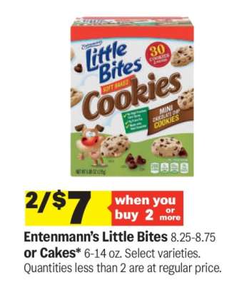 Entenmann's Little Bites or Cakes