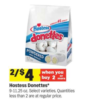Hostess Donettes