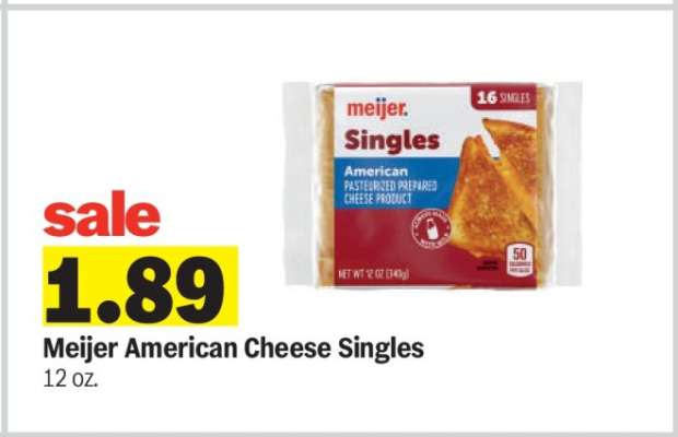 Meijer American Cheese Singles