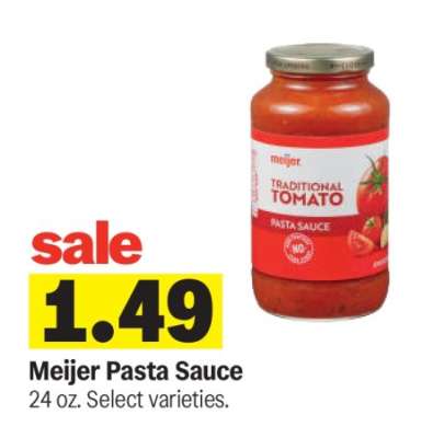 Meijer Pasta Sauce*