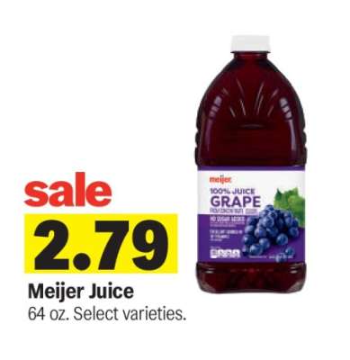 Meijer Juice