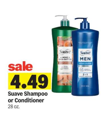 Suave Shampoo or Conditioner