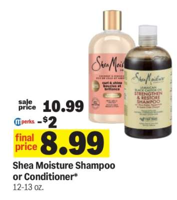 Shea Moisture Shampoo or Conditioner