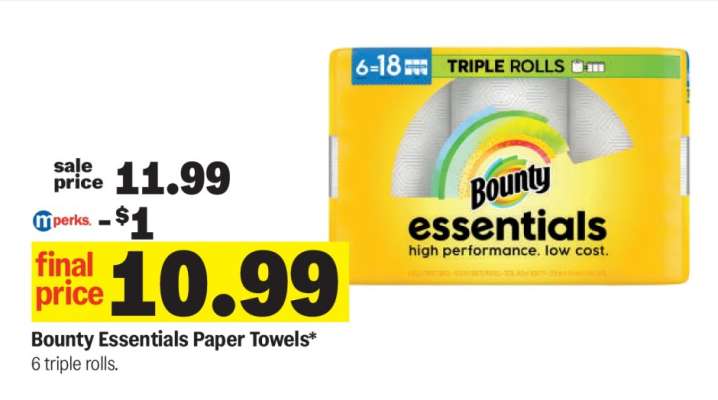 Bounty Essentials Paper Towels