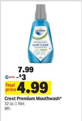 Crest Premium Mouthwash