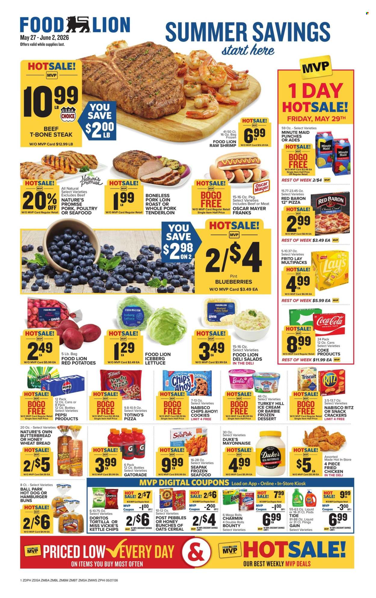 Food Lion ad - 05/27/2026 - 06/02/2026. Page 1