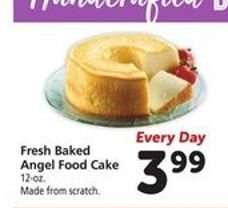 Fresh Baked Angel Food Cake