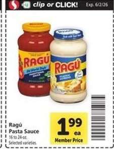 Ragú Pasta Sauce