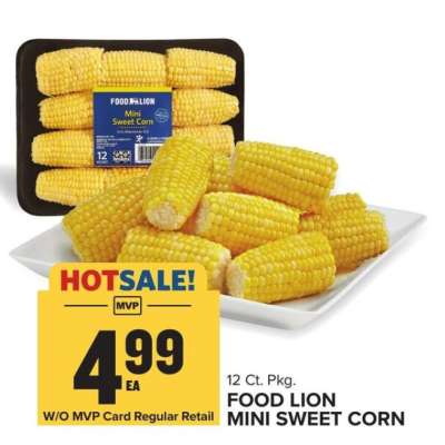 Food Lion Mini Sweet Corn