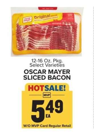 Oscar Mayer Sliced Bacon