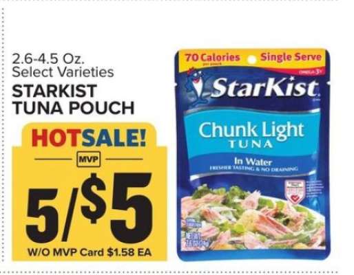 Starkist Tuna Pouch