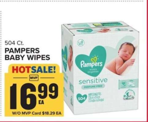 Pampers Baby Wipes