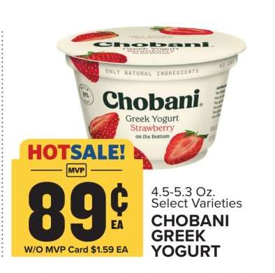 Chobani Greek Yogurt