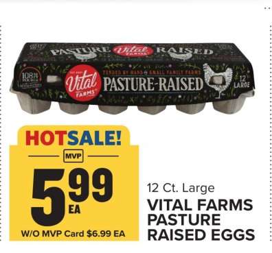 Vital Farms Pasture Raised Eggs