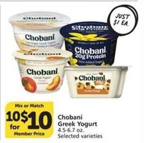 Chobani Greek Yogurt