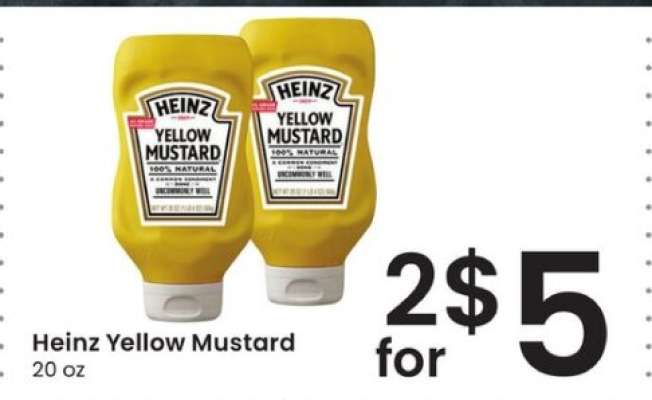Heinz Yellow Mustard