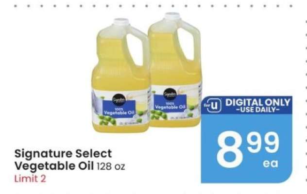 Signature Select Vegetable Oil